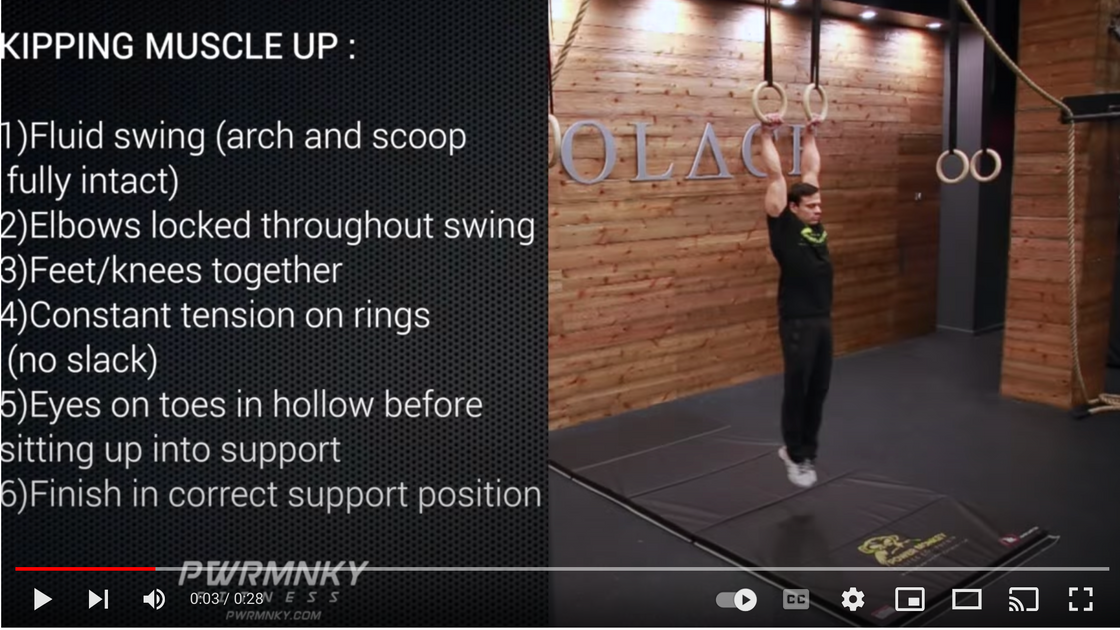 MONKEY METHOD KIPPING MUSCLE UP – Power Monkey Fitness