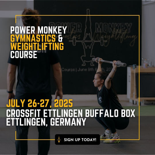 POWER MONKEY GYMNASTICS & WEIGHTLIFTING COMBO COURSE | CrossFit Ettlingen Buffalo Box (Germany)