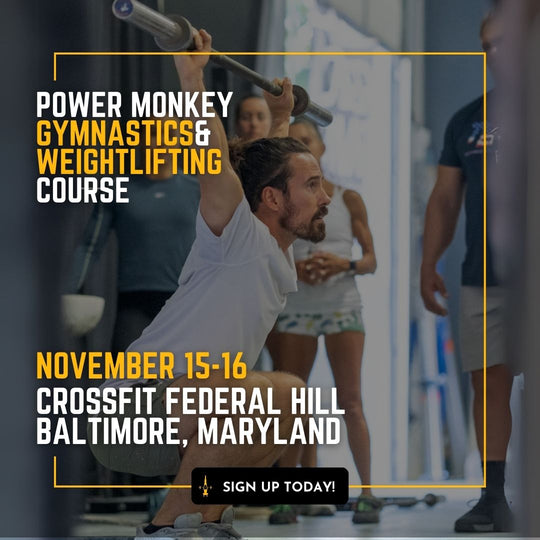 POWER MONKEY GYMNASTICS & WEIGHTLIFTING COMBO COURSE CrossFit Federal Hill (Baltimore, Maryland)