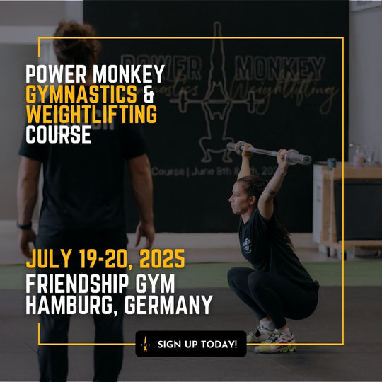 POWER MONKEY GYMNASTICS & WEIGHTLIFTING COMBO COURSE | Friendship Gym (Hamburg, Germany)