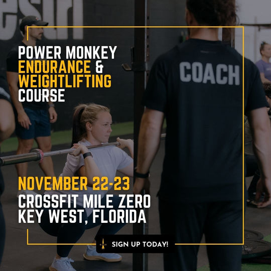 POWER MONKEY WEIGHTLIFTING & ENDURANCE COMBO COURSE | CrossFit Mile Zero (Key West, Florida)