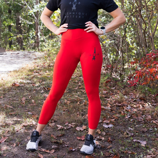 Belle & Bell Red Leggings