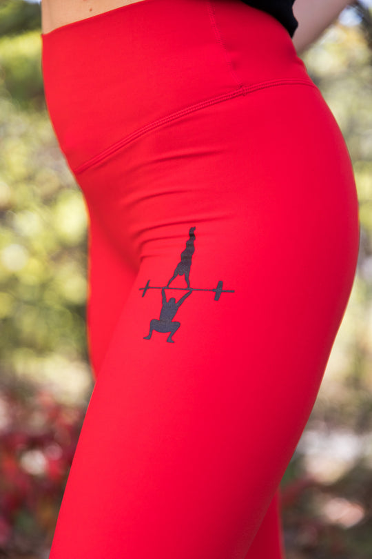 Belle & Bell Red Leggings