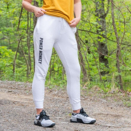 LSKD Joggers (White)