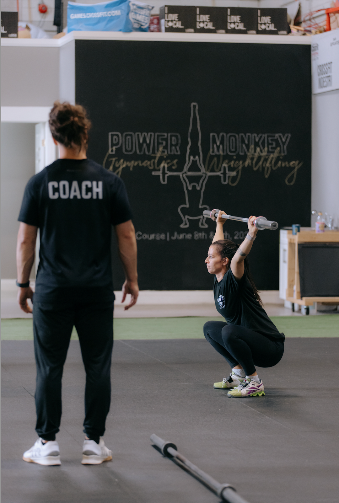 POWER MONKEY WEIGHTLIFTING COURSE (AAYMCA CrossFit: Anderson, SC)