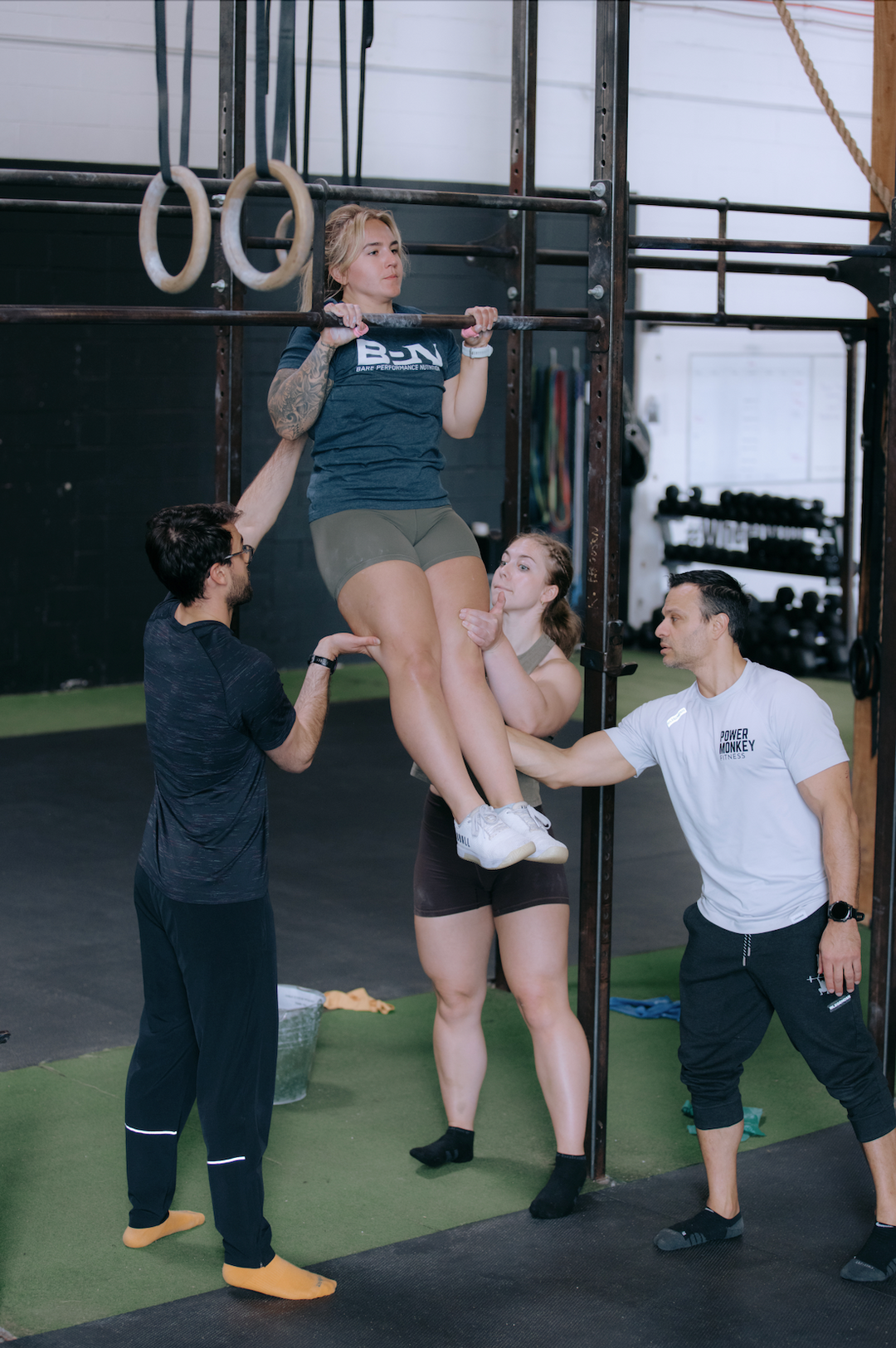 POWER MONKEY GYMNASTICS & WEIGHTLIFTING COMBO COURSE (Elm City CrossFit: Maine)