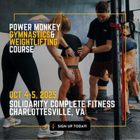 POWER MONKEY GYMNASTICS & WEIGHTLIFTING COMBO COURSE | Solidarity Complete Fitness (Charlottesville, VA)